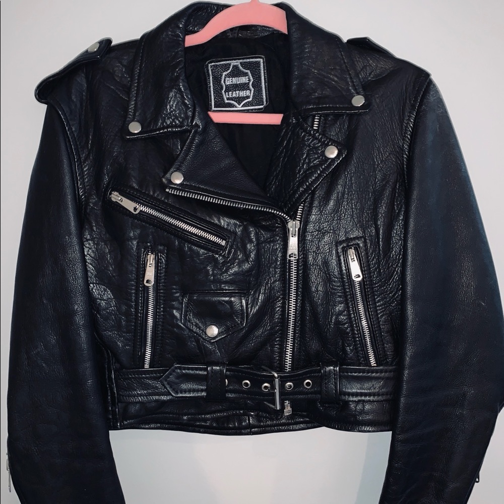Antique Genuine leather jacket